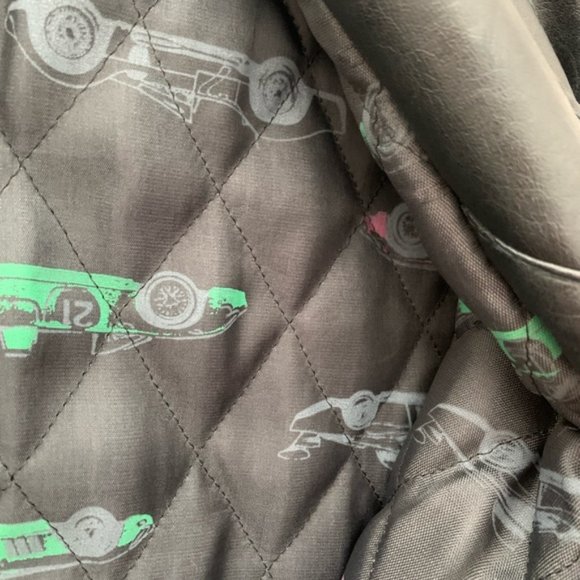 Vintage Leather Jacket/ Faux leather/ 1980/90s/NWT - Picture 9 of 9